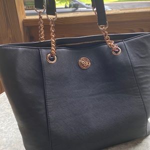 Anne Klein leather tote bag